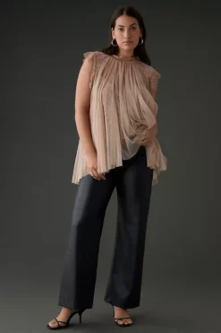 By Anthropologie Godet Tulle Swing Top -Anthropologie Shop 4110370060115 065 c3