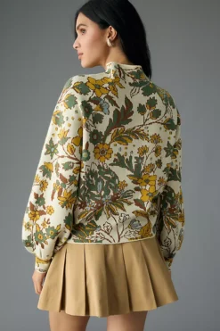 The Beatriz Mock-Neck Sweater -Anthropologie Shop 4114086690015 011 b3