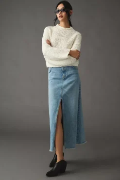 By Anthropologie Cropped Mock-Neck Sweater -Anthropologie Shop 4114529100236 011 b4