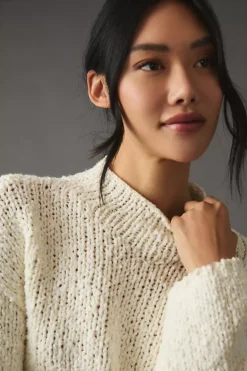 By Anthropologie Cropped Mock-Neck Sweater -Anthropologie Shop 4114529100236 011 b5