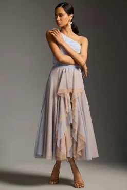 By Anthropologie Layered Tulle Skirt