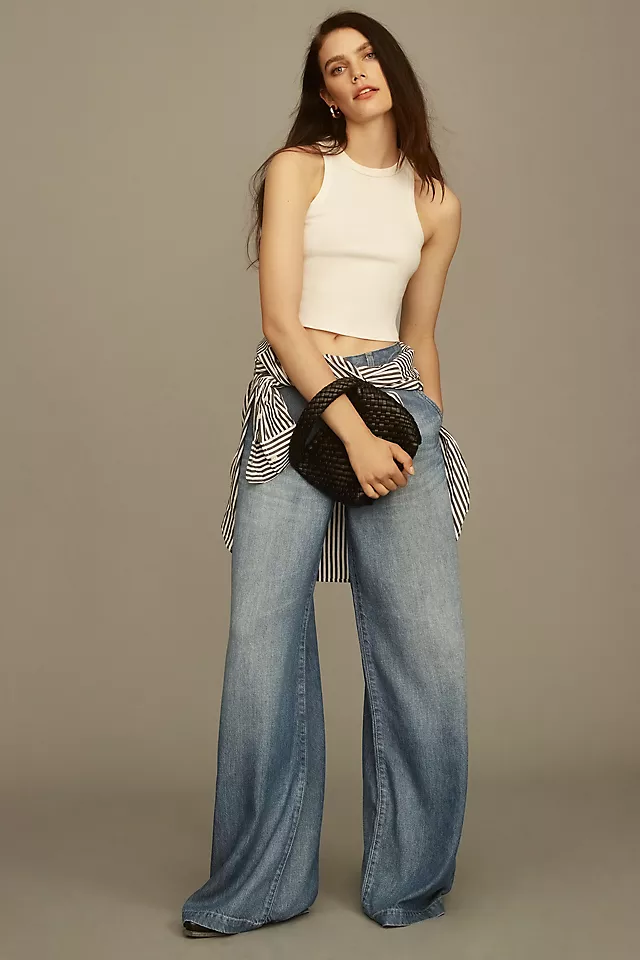 AG Jeans AG Stella High-Rise Wide-Leg Jeans 1 AG Jeans AG Stella High-Rise Wide-Leg Jeans