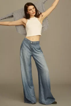 AG Jeans AG Stella High-Rise Wide-Leg Jeans 8 AG Jeans AG Stella High-Rise Wide-Leg Jeans -Anthropologie Shop 4122011330334 093 b3