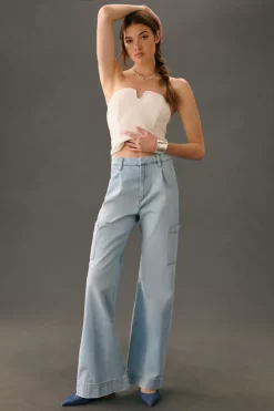 Joe's Jeans Petra Wide-Leg Jeans