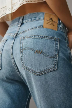 Denimist Jaclyn Mid-Rise Slim-Leg Jeans -Anthropologie Shop 4122915450015 093 b6