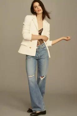 Hudson Rosie High-Rise Wide-Leg Jeans