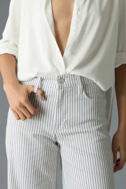 Frame Le Palazzo High-Rise Wide-Leg Crop Jeans -Anthropologie Shop 4122941520070 040 b4