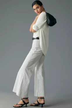 Frame Le Palazzo High-Rise Wide-Leg Crop Jeans -Anthropologie Shop 4122941520070 040 b5