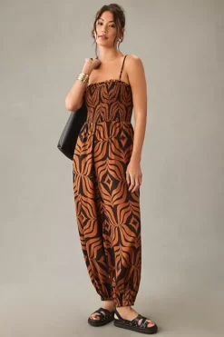 By Anthropologie Printed Balloon Leg Jumpsuit -Anthropologie Shop 4123348690053 081 b4