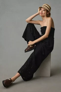 By Anthropologie Strapless Eyelet Jumpsuit -Anthropologie Shop 4124348690084 001 b4