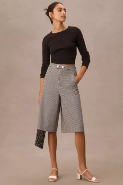 Maeve Tailored Culotte Shorts