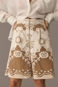 Beatrice .b Lace Bermuda Shorts -Anthropologie Shop 4125619890001 012 b2