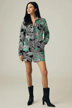 Farm Rio Foliage Romper -Anthropologie Shop 4125638280036 009 b3