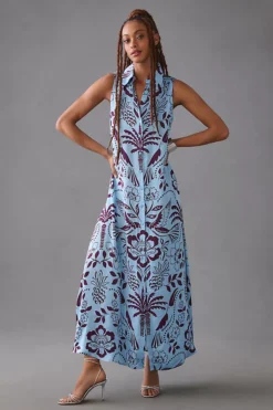 Corey Lynn Calter Sleeveless Shirt Dress