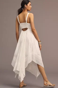 The Leia Eyelet Handkerchief-Hem Dress -Anthropologie Shop 4130089540103 010 b2