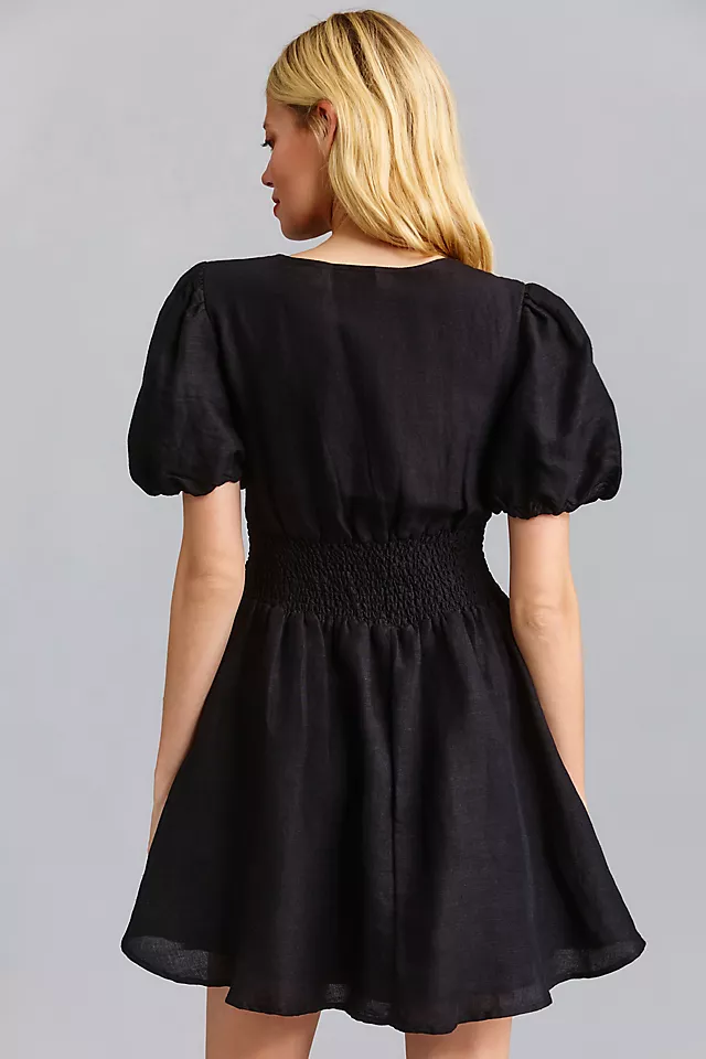 The Katerina Button-Front Mini Dress 3 The Katerina Button-Front Mini Dress - Image 3