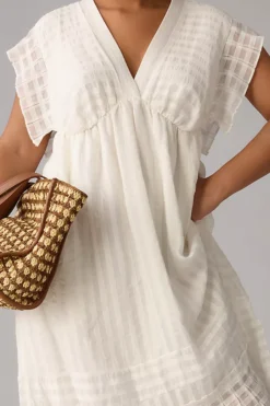 By Anthropologie V-Neck Ruffled Tiered Babydoll Dress -Anthropologie Shop 4130907290003 010 c4