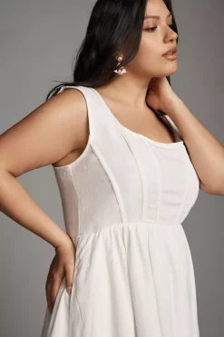 Aureta Studio Fit & Flare Corset Mini Dress -Anthropologie Shop 4130928210020 010 c2