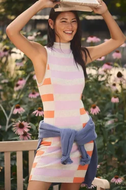 Daily Practice By Anthropologie Sleeveless Mock-Neck Sweater Dress