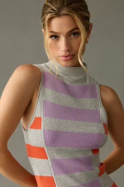 Daily Practice By Anthropologie Sleeveless Mock-Neck Sweater Dress -Anthropologie Shop 4149593580053 059 b3