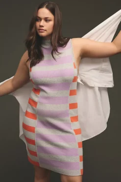 Daily Practice By Anthropologie Sleeveless Mock-Neck Sweater Dress -Anthropologie Shop 4149593580053 059 c4