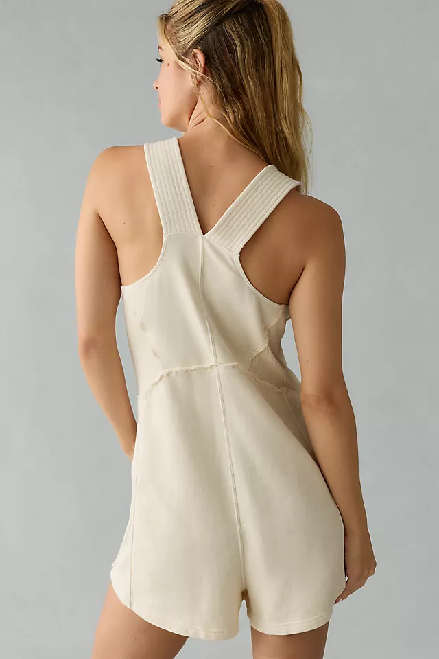 Daily Practice By Anthropologie V-Neck Palmra Romper 3 Daily Practice By Anthropologie V-Neck Palmra Romper - Image 3