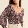 BB Dakota Helena Floral Blouse