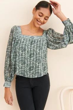 Anthropologie Lucca Couture Buttercup Blouse