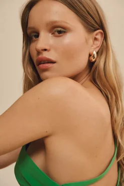 Mac Duggal Draped Jersey One-Shoulder Side-Slit Column Gown -Anthropologie Shop 84186493 030 b3