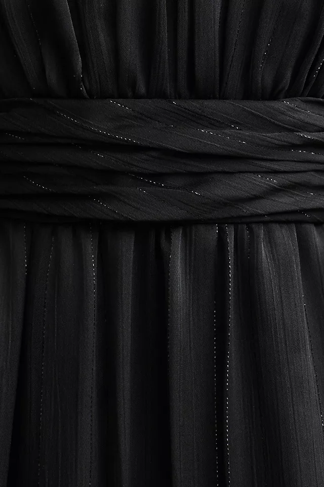 Mac Duggal Tiered Halter Gown 4 Mac Duggal Tiered Halter Gown - Image 4