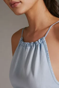 Cloth & Stone Tie Back Halter Top 7 Cloth & Stone Tie Back Halter Top -Anthropologie Shop 85039733 040 m3
