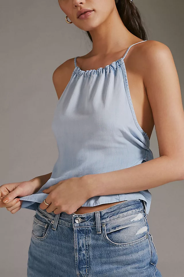 Cloth & Stone Tie Back Halter Top 4 Cloth & Stone Tie Back Halter Top - Image 4