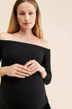 Anthropologie HATCH Maternity Off-The-Shoulder Top -Anthropologie Shop 85159671 001 m3