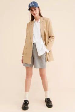 Endless Rose Drawstring Rib Knit Shorts