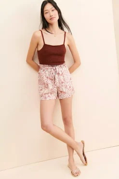 BTFL-Life Estelle Satin Shorts -Anthropologie Shop 86772852 066 m4