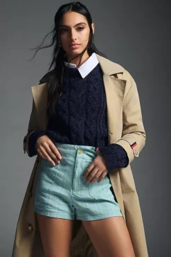 Anthropologie Maeve The Colette Plaid Shorts